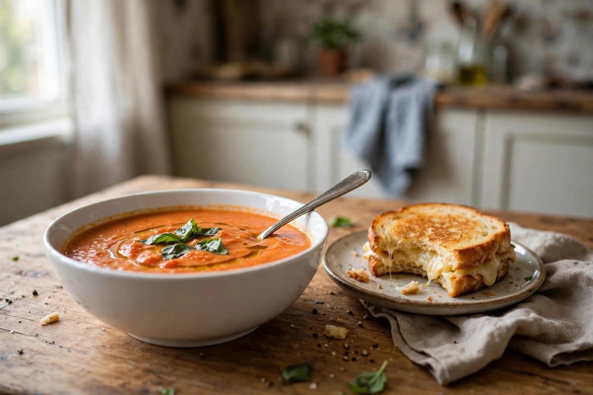 Creamy Tomato Soup Recipe (Ready in 30 Minutes!)